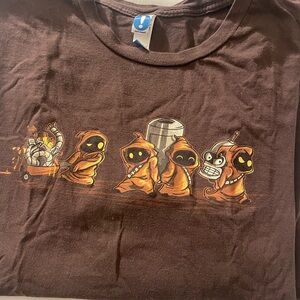 Futurama bender tshirt tee men’s 2xL XXL brown shirt